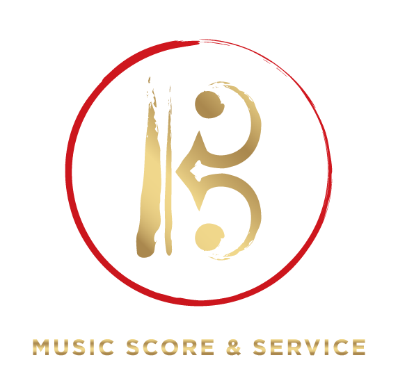 B Music Score & Service